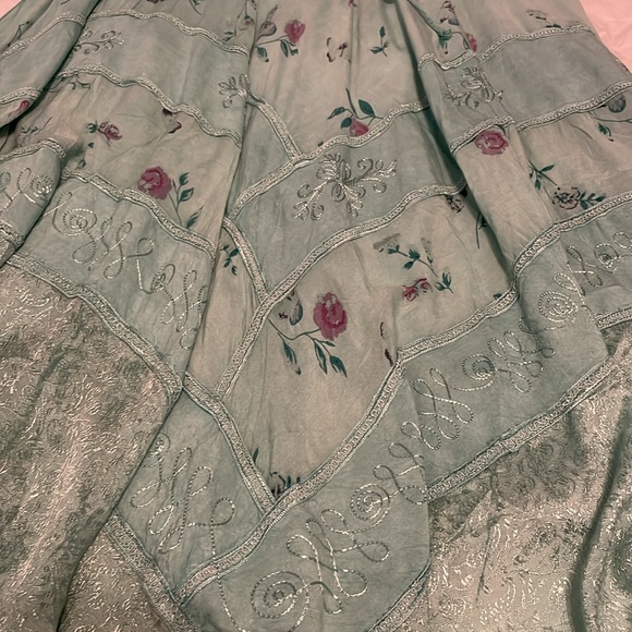 NWT, 1X/2X Mint Green Maxi Dress - Picture 10 of 14